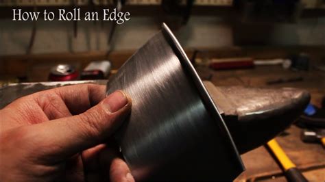 how to make a rolled edge on sheet metal|elbow edge roll set.